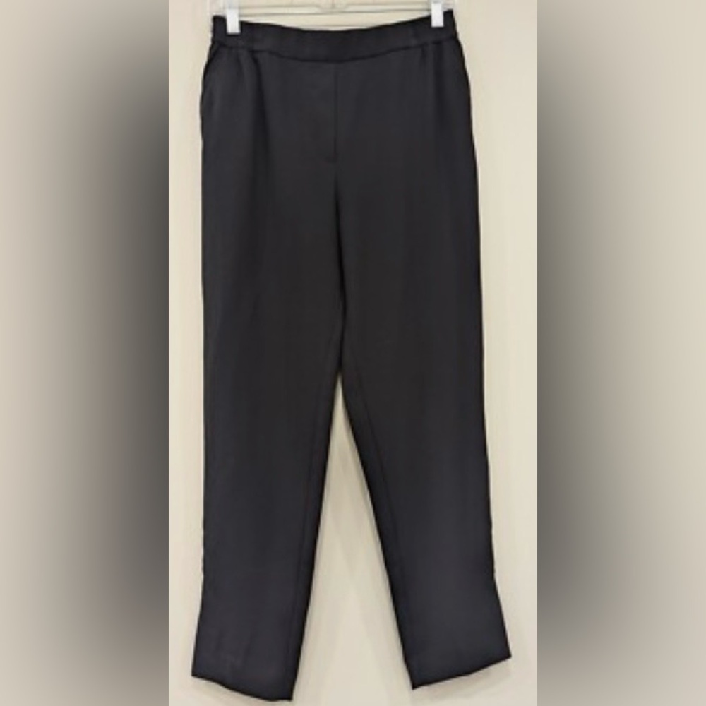 NWT Anthropologie Essential Pull on Trousers Full-Length Size Large